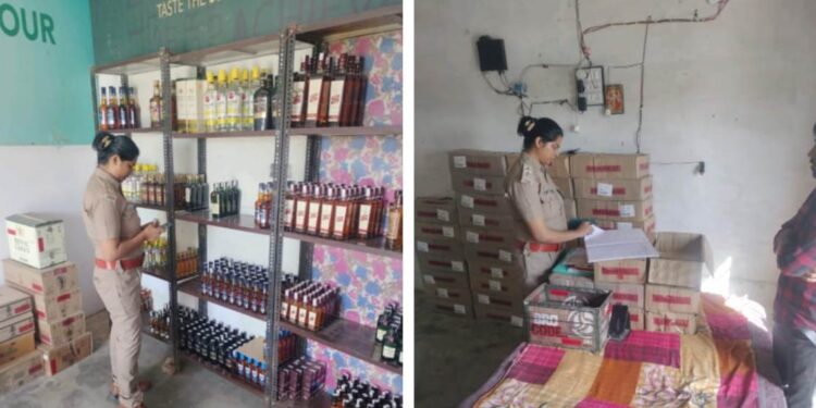 शासन की मंशा के अनुरूप आबकारी आयुक्त महोदय एवं जिलाधिकारी महोदया हापुड़ के विशेष प्रवर्तन अभियान के आदेश क्रम में तथा जिला आबकारी अधिकारी हापुड़ पर्यवेक्षण मे दिनांक 18.09.2023 को कृत प्रवर्तन कार्य-