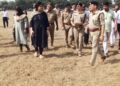 आज दिनांक 13-10-2023 जनपद हापुड में मा0 मुख्यमंत्री उ0प्र0 महोदय के प्रस्तावित भ्रमण कार्यक्रम स्थल का निरीक्षण किया गया