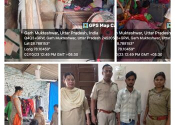 आबकारी आयुक्त उत्तर प्रदेश व जिलाधिकारी महोदया, हापुड़ के प्रवर्तन आदेश के क्रम में दिनांक 02.10.2023 के शुष्क दिवस को बन्दी सुनिश्चित कराने हेतु कृत प्रवर्तन कार्य